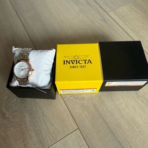 Invicta Two-Tone Silver and Gold Watch